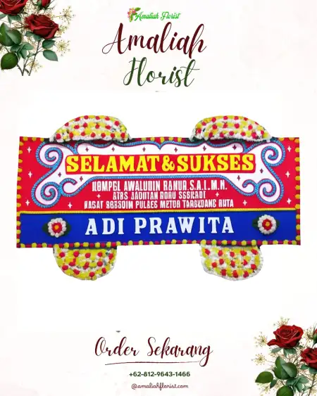 Papan Bunga Ucapan Selamat Weime